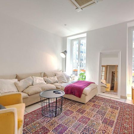 Lovely Large Familial Apartment In Central Nice, Ten Minutes Walk To The Beach! Zewnętrze zdjęcie