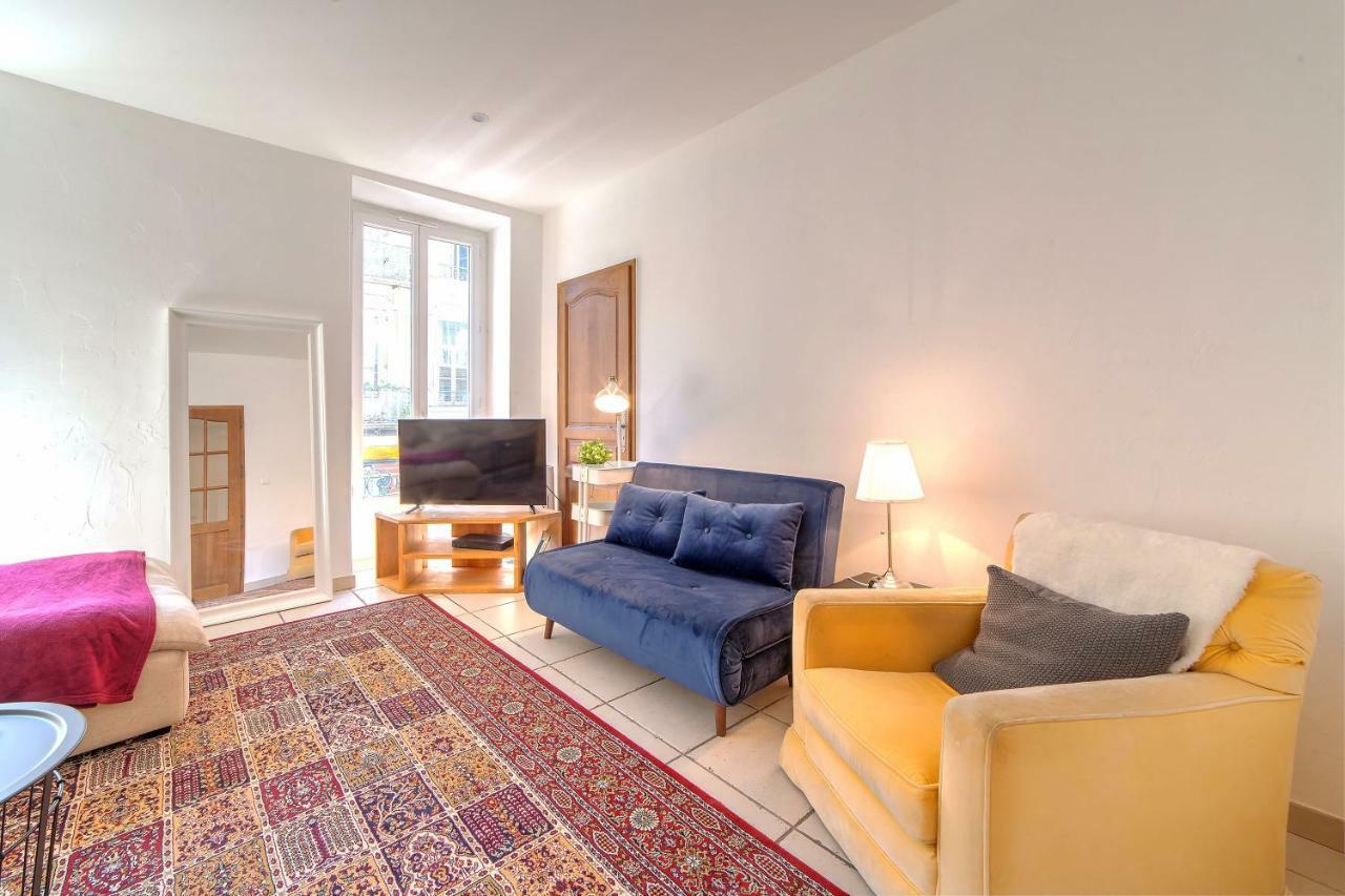 Lovely Large Familial Apartment In Central Nice, Ten Minutes Walk To The Beach! Zewnętrze zdjęcie